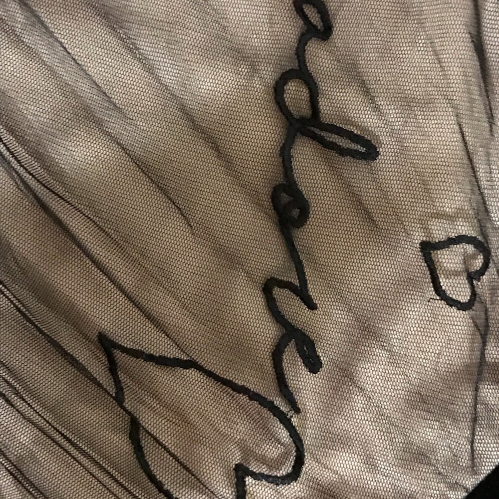 NWT ASOS Velvet Embroidered Tulle Midi Dress 4 - Picture 8 of 8